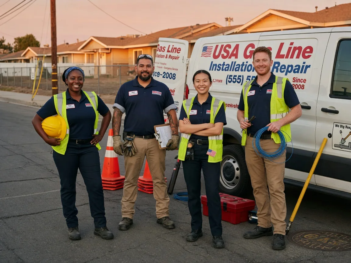 Gas Line Installation company in Luxor, PA